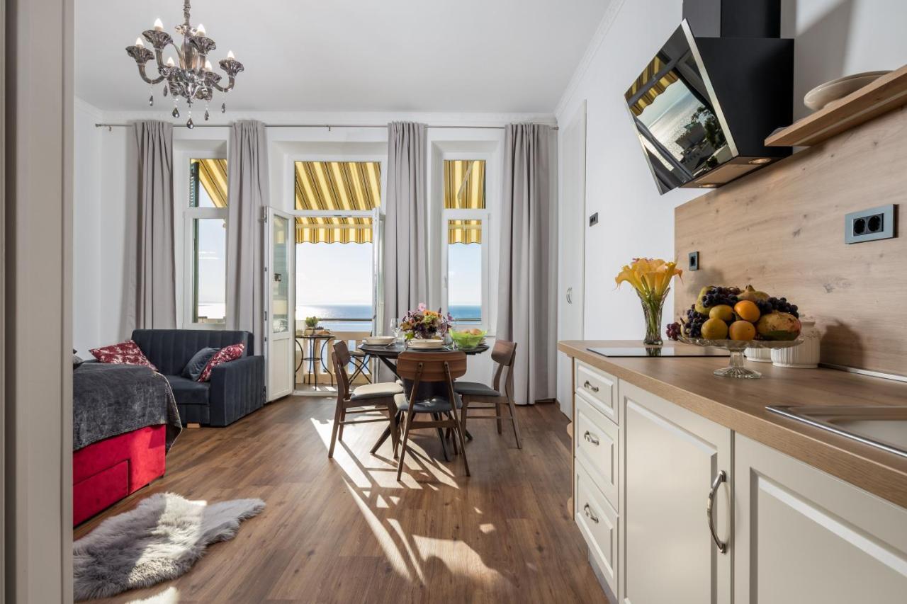 Altamar Seaview Opatija Apartment Bagian luar foto