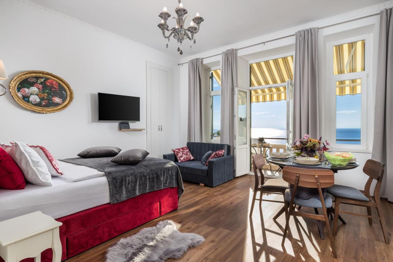 Altamar Seaview Opatija Apartment Bagian luar foto