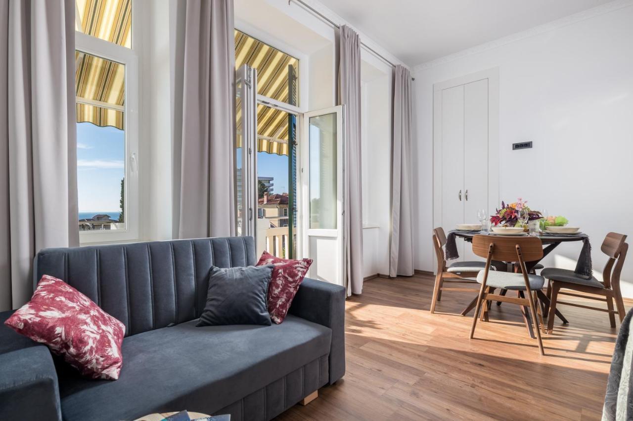 Altamar Seaview Opatija Apartment Bagian luar foto
