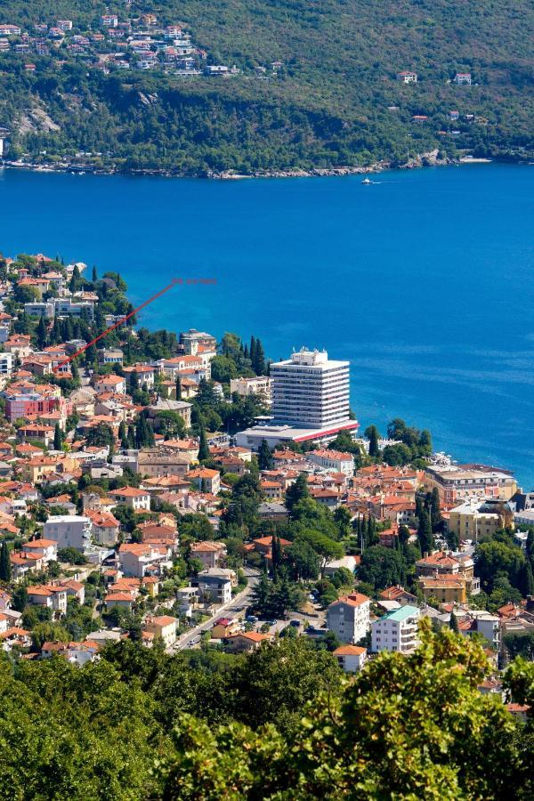 Altamar Seaview Opatija Apartment Bagian luar foto